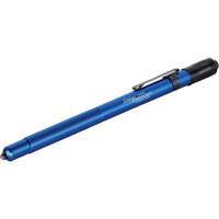 Lampe stylo Stylus, DEL, 11 lumens, Corps en Aluminium, piles AAAA, Compris Superchem Industries