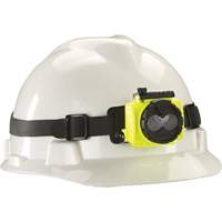Double Clutch USB Headlamp, LED, 125 Lumens, 3.5 Hrs. Run Time, Rechargeable Batteries Superchem Industries