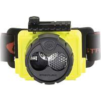 Double Clutch USB Headlamp, LED, 125 Lumens, 3.5 Hrs. Run Time, Rechargeable Batteries Superchem Industries