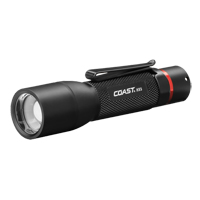 HX5 Flashlight, LED, 130 Lumens, AA Batteries Superchem Industries