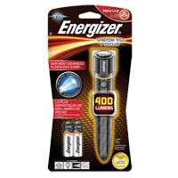 Lampe de poche Vision HD, DEL, 400 lumens, Piles AA Superchem Industries