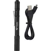 Lampe de poche stylo USB Stylus Pro, DEL, 350 lumens, Corps en Aluminium, piles Rechargeable, Compris Superchem Industries