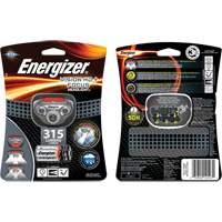 Lampe frontale Vision HD+ Focus, DEL, 315 lumens, 6 hres de fonctionnement, piles AAA Superchem Industries