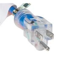 TPE-Rubber Extension Cord with Light Indicator, All-Weather, SJEOW, 14/3 AWG, 15 A, 3 Outlet(s), 25' Superchem Industries