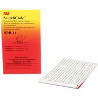 ScotchCode Pre-Printed Wire Marker Book Superchem Industries