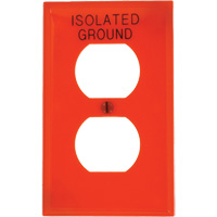 Plaque murale pour prise double Superchem Industries