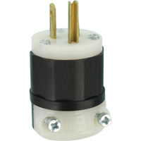 Hospital Grade Extension Plug, Nylon, 15 Amps, 125 V Superchem Industries