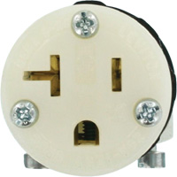 Hospital Grade Extension Plug Connector, 5-20R, Nylon Superchem Industries
