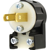 Hospital Grade Extension Plug, Nylon, 15 A, 125 V Superchem Industries