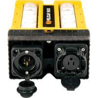 Syst&egrave;me avec t&ecirc;te d'&eacute;clairage modulaire et support, DEL, 24 W, 3000 lumens, Boîtier en Aluminium Superchem Industries