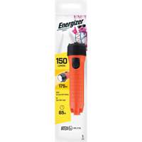 Lampe de poche portative Intrinsically Safe, DEL, 150 lumens, Piles D Superchem Industries