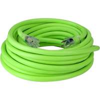 Flexzilla&reg; Pro Industrial Extension Cord, All-Weather, SJTW, 10/3 AWG, 15 A, 50' Superchem Industries