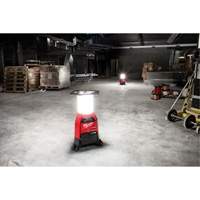 M18 Radius Site Light & Charger with One-Key, LED, 4800/9000/2500 Lumens, Plastic Housing Superchem Industries