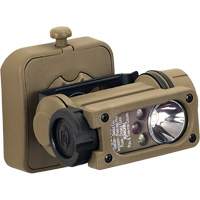 Sidewinder Compact&reg; II Military Model Hands Free Light, LED, 55 Lumens, 6 Hrs. Run Time, AA Batteries Superchem Industries