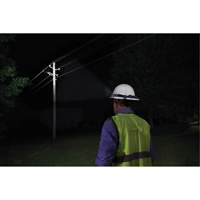 Intrinsically Safe Spot/Flood Headlamp, LED, 310 Lumens, 40 Hrs. Run Time, AAA Batteries Superchem Industries