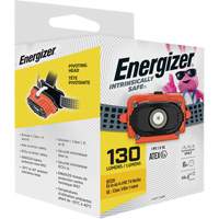 Lampe frontale &agrave; s&eacute;curit&eacute; intrins&egrave;que, DEL, 130 lumens, 6 hres de fonctionnement, piles AAA Superchem Industries