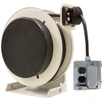 Cord Reel, 50', SJOOW, 12/3 Gauge, 15 A Superchem Industries