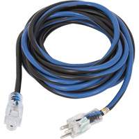 JLEC-1425S Contractor Grade Extension Cord, Indoor/Outdoor, SJTOW, 14 AWG, 15 A, 25' Superchem Industries