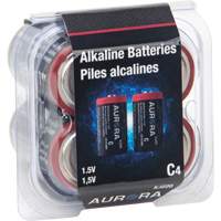 Industrial Alkaline Batteries, C, 1.5 V Superchem Industries