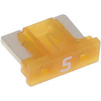 LP MINI&reg; Series Automotive Blade Fuse, Cartridge, 5 Amps, 58 V Superchem Industries