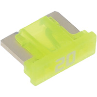 LP MINI&reg; Series Automotive Blade Fuse, Cartridge, 20 Amps, 58 V Superchem Industries