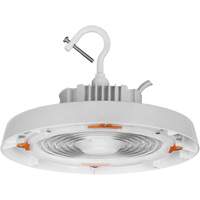 UFO High Bay Light, LED, 120 - 347 V, 150 W, 7.3" H x 11" W Superchem Industries