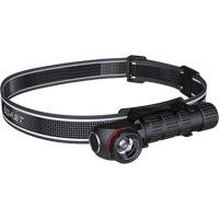 TXM50R Headlamp with Pocket Clip & Magnet, LED, 1250 Lumens, 6 Hrs. Run Time, Rechargeable Batteries Superchem Industries