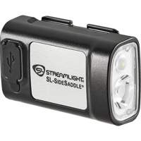 SL-SIDESADDLE&reg; USB Hardhat & Helmet Light, LED, 350/320/400 Lumens, 6.25/7/5 Hrs. Run Time, Rechargeable Batteries Superchem Industries