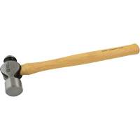 Ball Pein Hammer, 40 oz. Head Weight, Plain Face, Wood Handle Superchem Industries