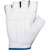 Vibration Dampening Fingerless Gloves, Size X-Large, Goatskin Palm Superchem Industries