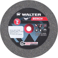 Bench Grinding Wheel, 6" x 3/4", 1" Arbor, 1 Superchem Industries