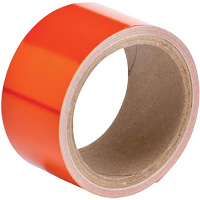 Reflective Marking Tape, 2" x 15', Acrylic, Orange Superchem Industries